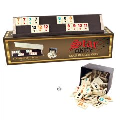 Star Gold Plastik Okey Takımı
