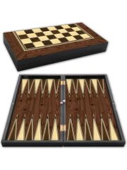 Star Üçlü Oyun Seti /Dama-Tavla-Satranç