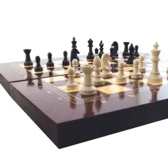 Star Üçlü Oyun Seti /Dama-Tavla-Satranç