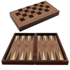 Polyester Antik Meşe Tavla