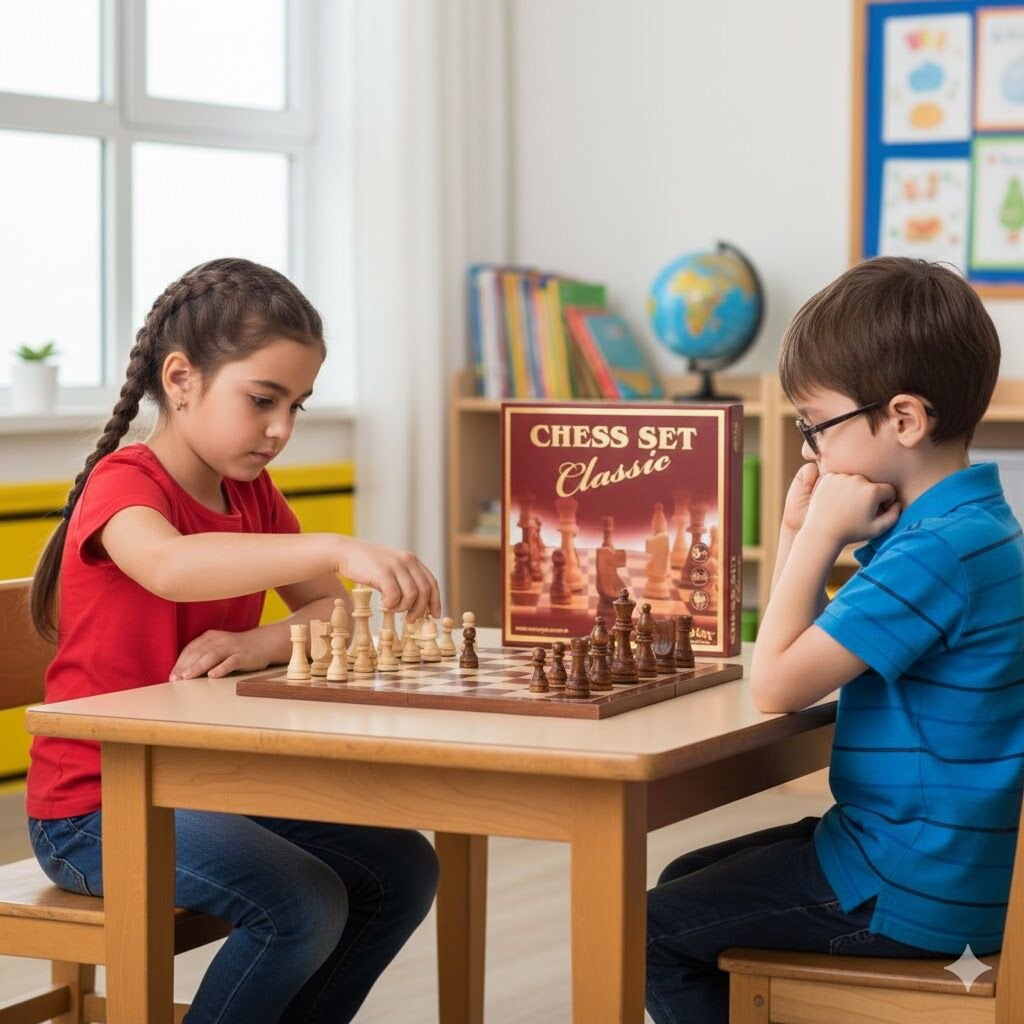 Chess Set Classic Küçük