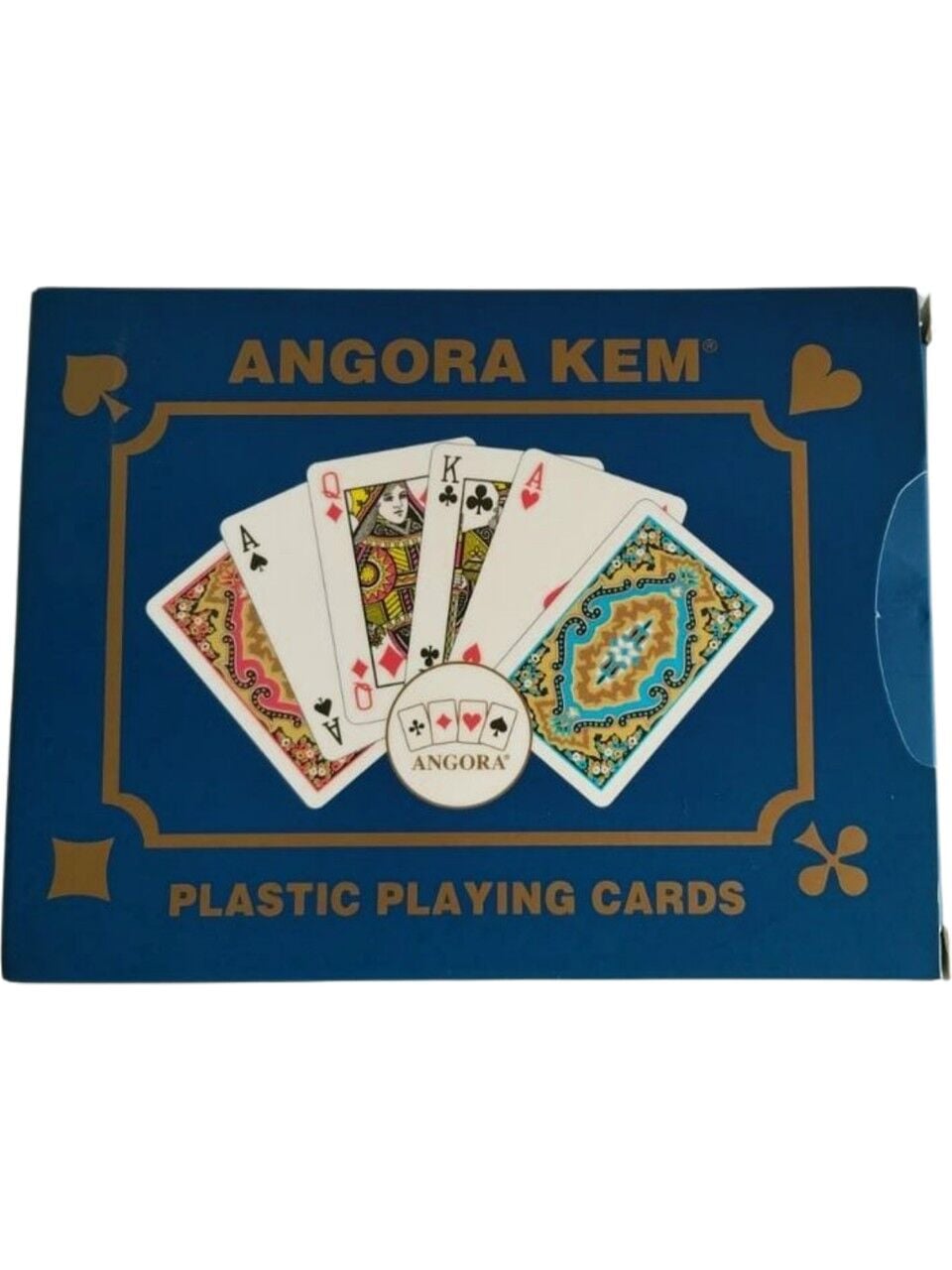 Angora Kem Plastik Oyun Kağıdı Iskambil Kağıdı Çift Deste