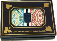 Star Plastik Iskambil Kartı 2'li Euro card plastic playing cards
