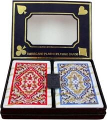 Swisscard Plastik Oyun Kartı 2 li Deste
