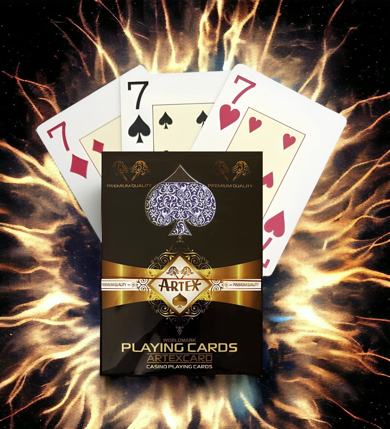 Artex  jumbo %100 Plastik Poker Oyun Kağıdı