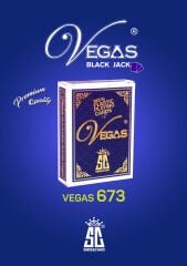 Vegas Plastik Oyun Kartı Kartı (Black Jack, 21, Var Var, Poker) Tek Deste