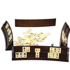 Star Flash Oval Ağaç Okey Takımı