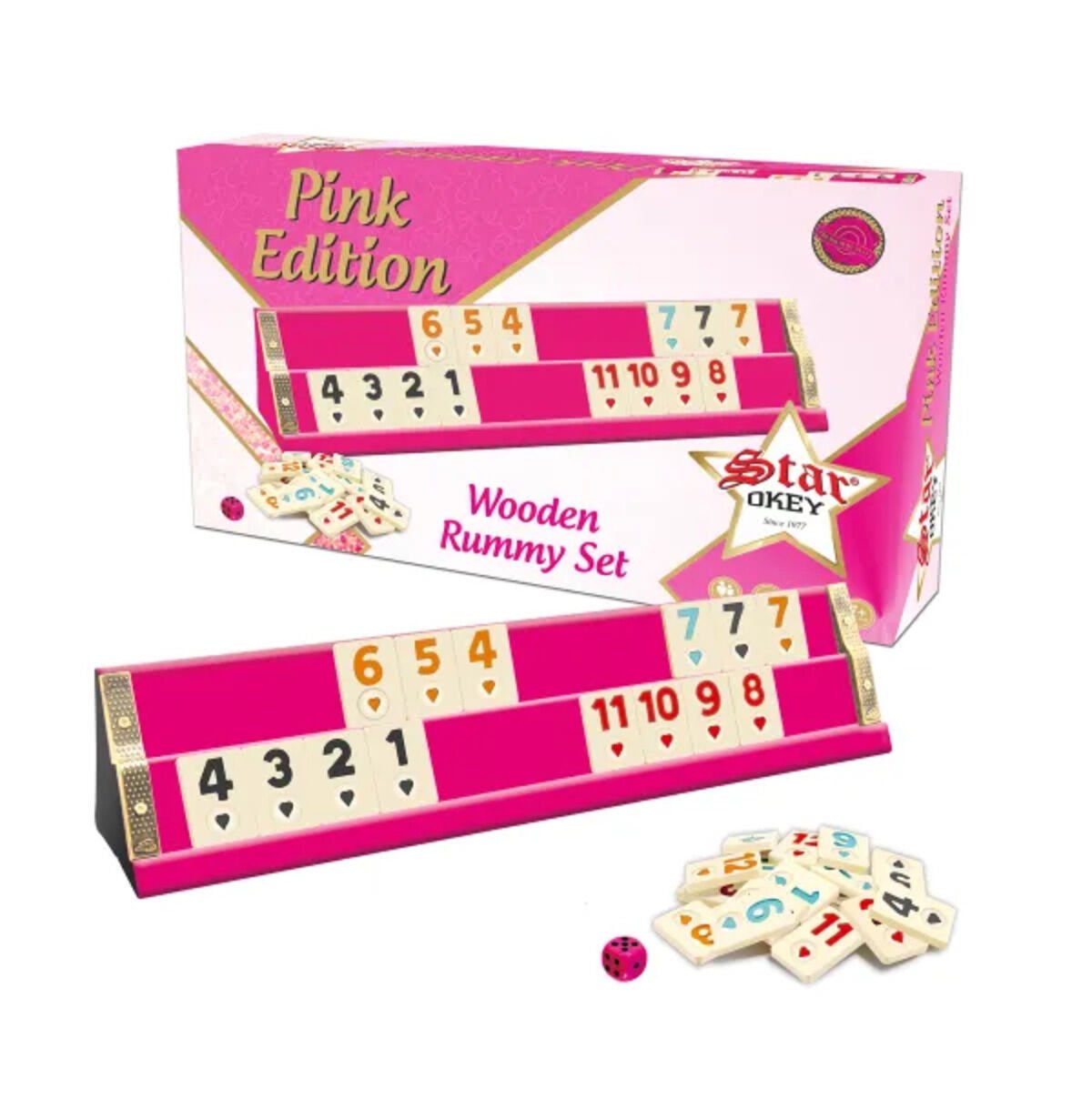 Star Pembe Okey Takımı (Pink Okey Takımı)
